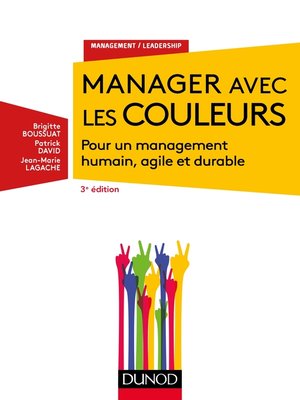 cover image of Manager avec les couleurs--3e éd.